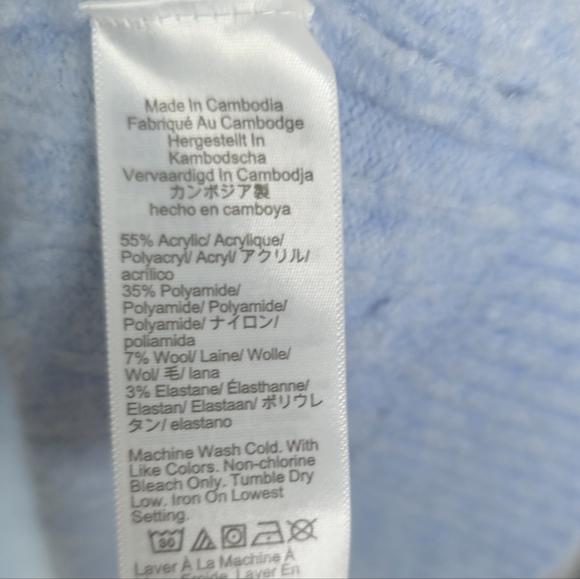 J.Crew Factory Wool Blend Light Weight Sweater Size 2XL - Picture 6 of 6